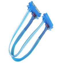 SATA-Kabel, 7+15-polig, Stecker auf Buchse,