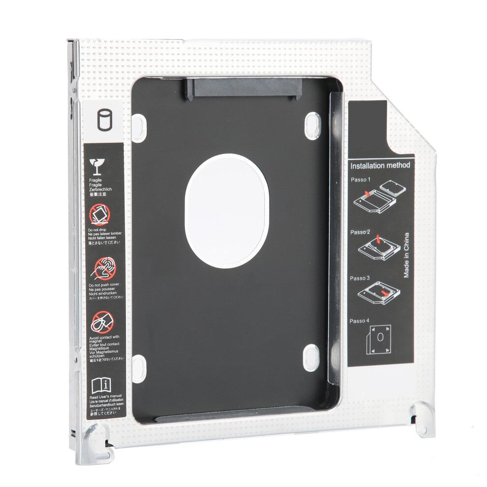 2-Teiliges Zweites Ssd-Hdd-Caddy-Gehã¤Use Fã¼R 7465065507896
