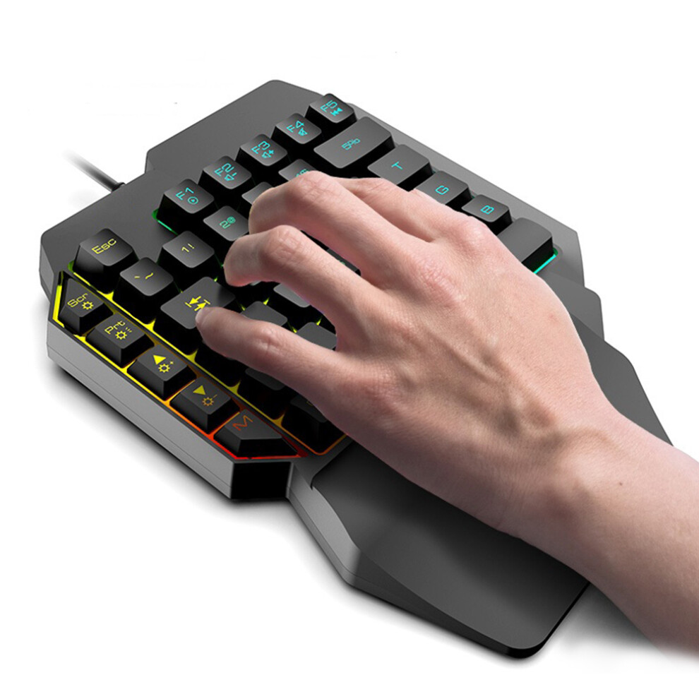 Einhandtastatur Fã¼R Pubg-Computer, Mechanisches 7465065507544