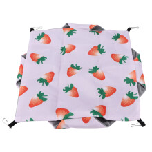 Haustier Hamsterhängematte, beidseitiger Canvas & Samt, geeignet für Papageien & kleine Haustiere