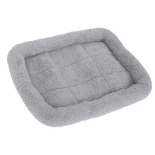Sammenleggbar og lett putematte for kjæledyr, perfekt for sofaen, hevet seng, ideell for kjæledyr, krøllsøvn, plysjmatte for katter, myk og