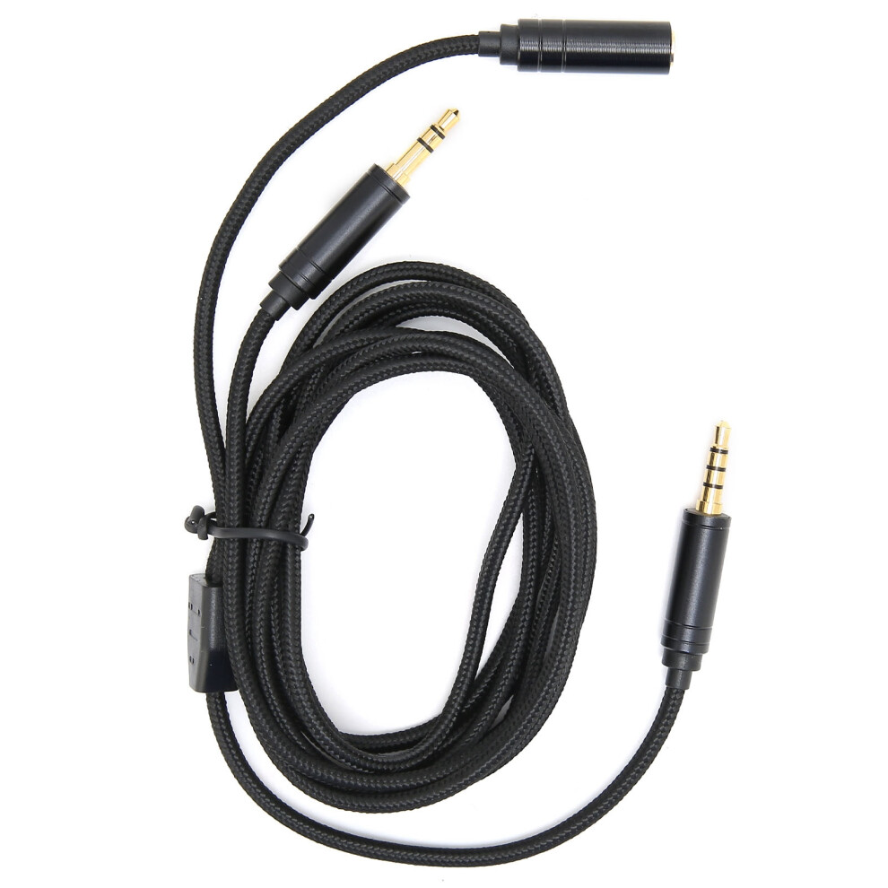 Game Headset Audio Cable, -Plated Connectors Oxygen-Free Copper Construction For Reliable Sound Transmission Gold 9358999608594