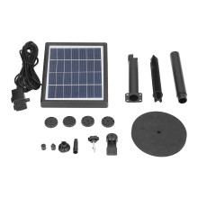 Fântână decorativă pentru grădină, pompă de economisire a energiei pentru exterior cu duze multiple pentru diverse modele de apă, material