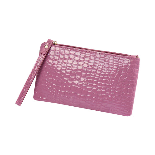 Πορτοφόλι Clutch με μοτίβο κροκόδειλου, ευρύχωρη εσωτερική τσάντα Clutch από δέρμα PU με