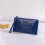 Πορτοφόλι Clutch με μοτίβο κροκόδειλου, ευρύχωρη εσωτερική τσάντα Clutch από δέρμα PU με 7
