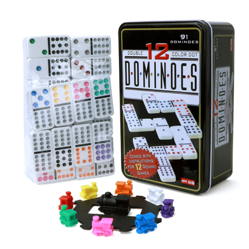 Διαρκής διασκέδαση με το οικολογικό σετ Domino, ανθεκτικά κομμάτια μελαμίνης υψηλής