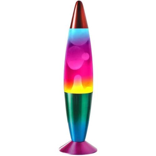 (Rainbow) DWD Lava Peace Rocket Motion Lamp