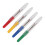 Thread Cutter For Fabric Work, Seam Ripper With Sharp Tip Red Ball End, Stitch Eraser Featuring Transparent Protective Hat, Plastic Handle Tool For 4