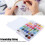 96-Color Polyester Embroidery Floss Set for Sewing & Repairs 7
