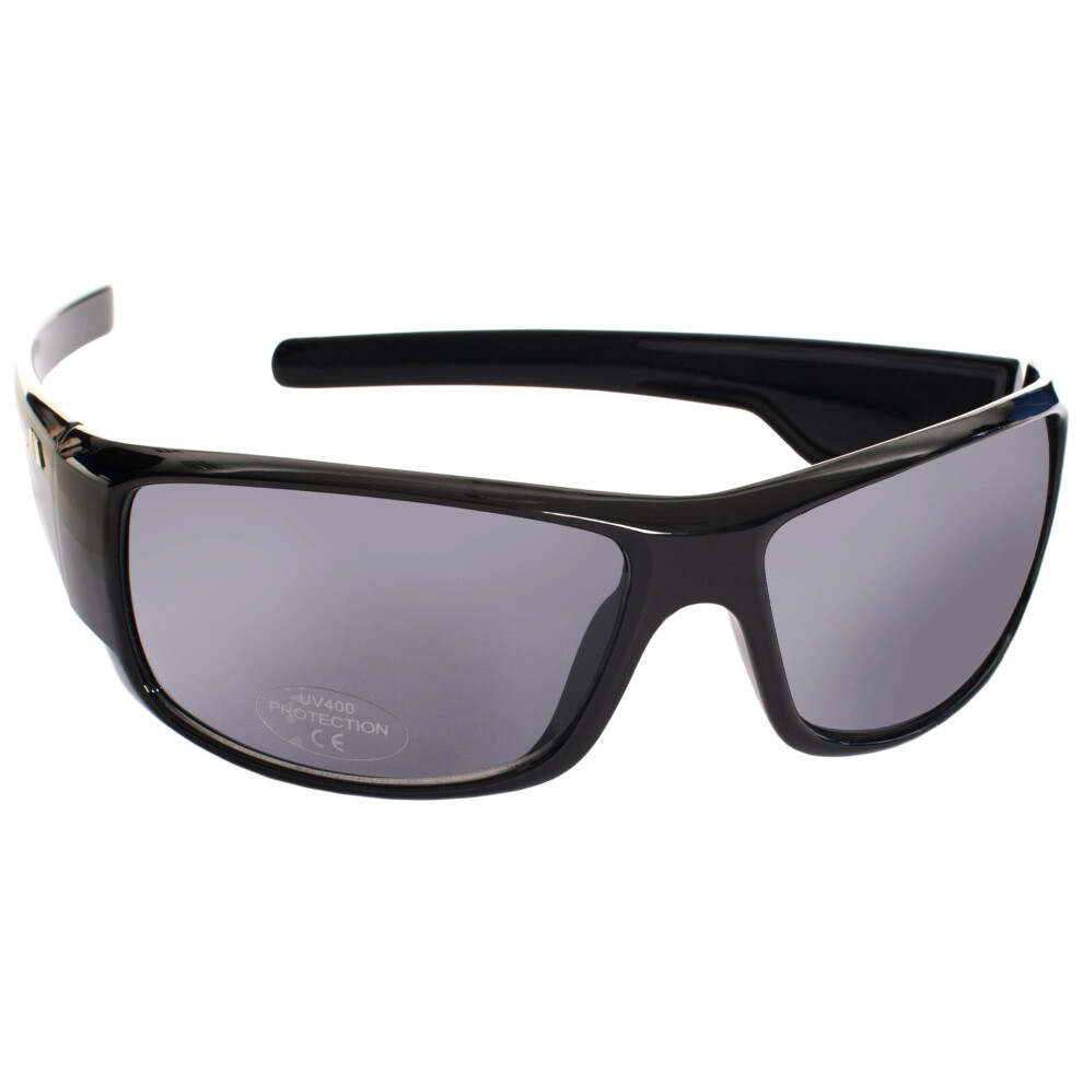 Trespass Wraparound Sunglasses Unisex Black