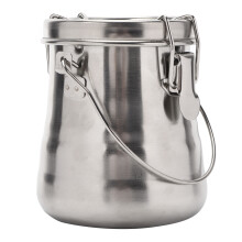 Portable Plastic Oil Can and Brush Wash Bucket Easy Carry for Art Supplies