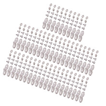 50 Sets Iron Rivet Fastener Kit 13x30mm with Caps for Sewing Crafts