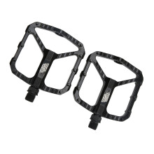 2 Stück Aluminiumlegierung Fahrradpedale mit DU-Lagern, kompatibel mit Mountainbikes