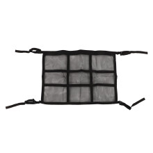 Opbergvak voor op het autodak: bagagenet met verstelbare riemen, hoogwaardige polyester mesh tas, eenvoudige installatie, ruimtebesparend,