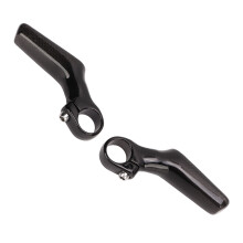 Carbon Fiber Mountain Bike Handlebar Bar Ends 22.2mm Ergonomic L Shape