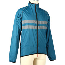 Herren Marineblauer winddichter und wasserdichter Radjacke für Berg- und Outdoorsport