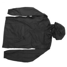 Vêtement imperméable de grande taille pour vélo avec capuche, réfléchissant, léger, coupe-vent