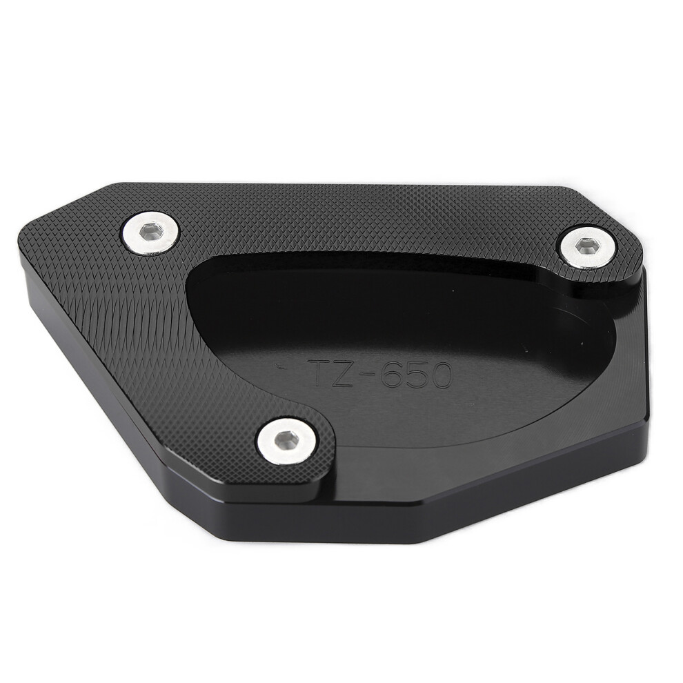 Aluminum Motorcycle Kickstand Support Plate For V Strom 650Xt Dl650 2004Â2020 Black 4111377324098