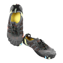 Wasserschuhe 5-Finger Schnell trocknend, rutschfest, atmungsaktiv, Wasserwanderschuhe Grau 39