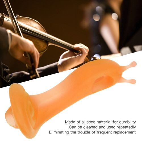 Snail-Shaped Silicone Violin Bow Holder Grip for Beginners 2