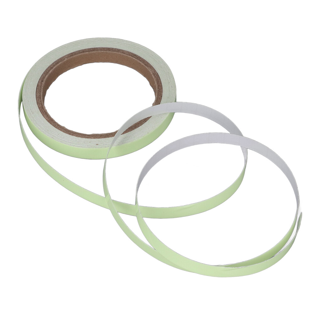 10M Green Fluorescent Pvc Tape, 10Mm Uv Glow-In-Dark Light Ribbon 6951372537981