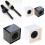 Universele vierkante microfoonstandaard ABS microfoon-Wit 4