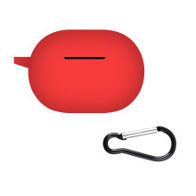 Huidvriendelijke hoes voor gratis BudsPro 3 siliconen hoes-Rood