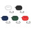 Draaghoes voor gratis BudsPro 3-oortelefoon Stofdichte,-Wit 2