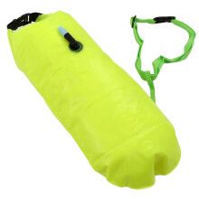 Schwimmboje für Offene Wasser - PVC-Sicherheitsfloß, 60x28cm, Hochsichtbar