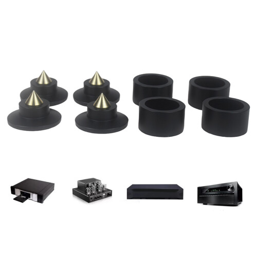 CD-audioversterker HiFi-luidspreker Platenspeler-Zilver 2
