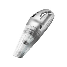 High Power Portable Vacuum Cleaner, Integrated LED Flashlight and Cordless USB-C Charging for On-the-Go Cleaning