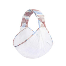 Portabebés tipo fular, ajustable desde recién nacido hasta niño pequeño, con correas gruesas para los hombros y acolchado de algodón de 5 mm,
