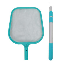 Heavy Duty Pool Skimmer Net With Pole Fine Mesh Pool Cleaner For Debris Removal Versatile Skimming Tool For Pools Spas Fountains