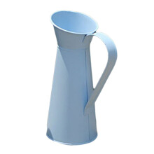 Vaso da tavolo rustico per interni, decorazione per la casa, in ferro, resistente ed ecologico, vaso per fiori da scrivania.