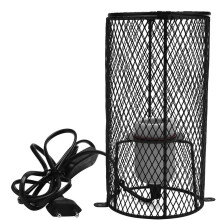 Reptile Lamp Cover, Anti-Scald Lamp Mesh With Compact Spring Design For Pet Reptile Amphibian Enclosures, Protects From Overheating Light Sources