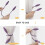 Κλιπ κουρτίνας Diy Twist, εύκαμπτες πλάτες δεσίματος για εγκατάσταση χωρίς ζημιές σε 8