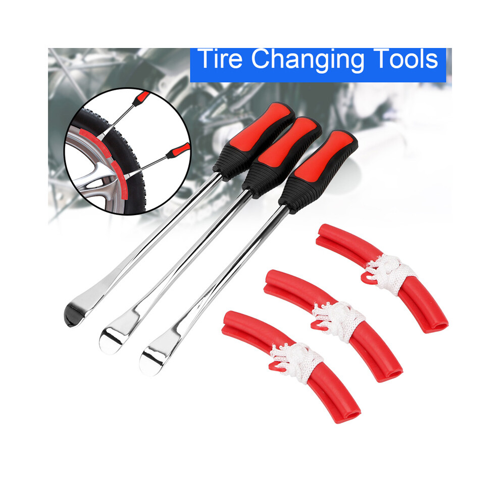 Rim Protector Tire Changing Lever Tools Auto Spoon Tire Kit Motorcycle Bicycle Tire Changing Levers 6935161534535