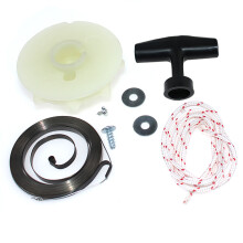 Rückstoßfeder-Anfangsriemenrolle Starter-Griff-Seil-Kit für Poulan S1838LE SM4018 PPB1634LE Craftsman 358351181 358351162 358351143
