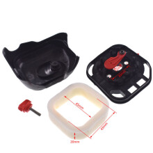 1 Satz Luftfilter-Baugruppe für Zenoah 25,4CC 2600 2-Takt-StrimmerBrushcutter G26LS Benzinmotor Gartenwerkzeugersatzteile