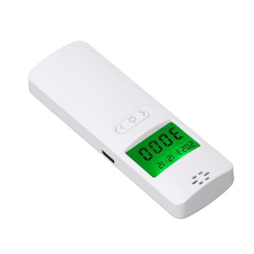 Digital Display Breathalyzer High Accuracy MEMS Sensor Portable Fast Test Personal Alcohol Detector With Abnormal Alarm Function 2