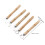 Pottery Tools 5 Pcs/set Teapot Ware Handle Tool Sculpting Scraper Clay DIY Ceramic Pot Handle Clay Strip Forming Modeling Tool 5