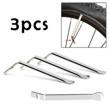 Carhome 3X Motorcycle Bike Tire Lever MTB Bicycle Tyre Spoon Remover Tool Stainless Steel MTB Cycling Wheel Repair Tools Bike