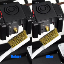 2pcs Wire Brush Copper Tool Cleaner Industrial Light Scrubbing Plastic Handle Set Wire Brush Practical Useful