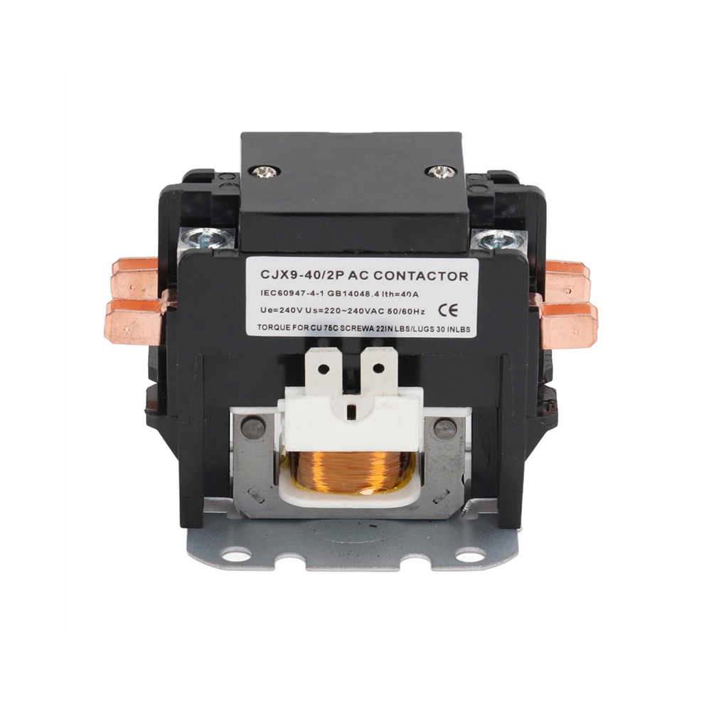 Air Conditioner Ac Contactor 40A 2P With Silver Alloy Contact Replacement Part For Power Distribution Control Appliances 22 6935161552638
