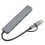 Κόμβος USB πολλαπλών θυρών Κόμβος USB C Κόμβος USB 7in1 Διαχωριστής USB Επέκταση USB 6