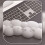 Soft Memory Foam White Keyboard Wrist Rest with Silicone, Fatigue Relief 9