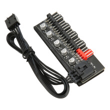 Efficient Chassis Fan Hub For Cpu Cooling, Combining Pwm Controller With Easy Installation Features For A Quieter And Cooler Pc Environment