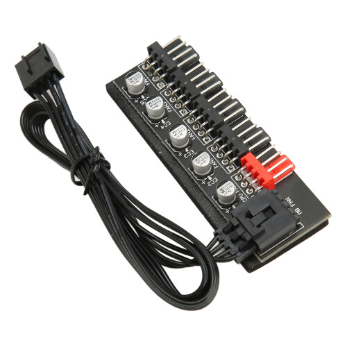 Efficient Chassis Fan Hub For Cpu Cooling, Combining Pwm Controller With Easy Installation Features For A Quieter And Cooler Pc Environment