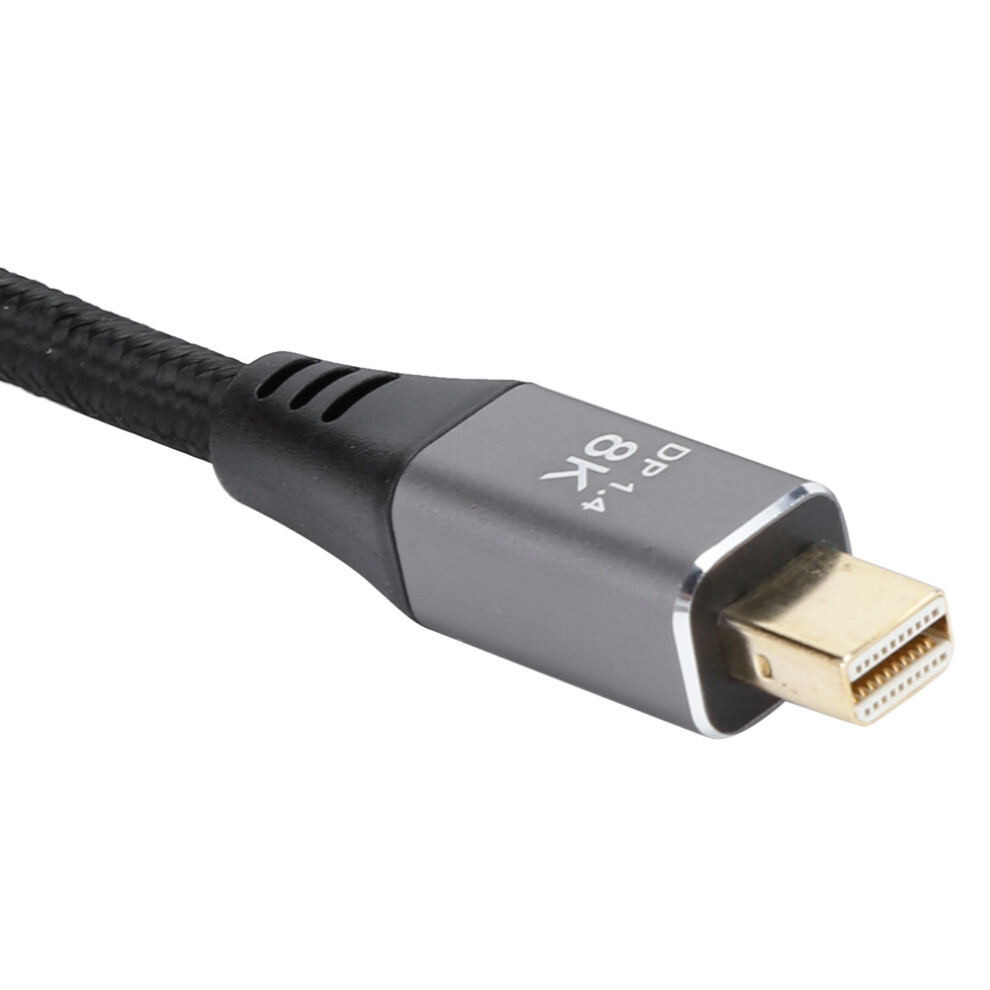 Mini Dp To Dp Adapter Cable 8K 1.4 Version 3.3Ft High Definition For Macbook Pc 7901379644488