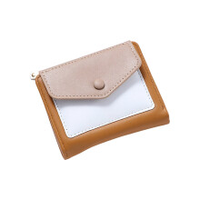 Bifold clutches portemonnee, minimalistische-Khaki